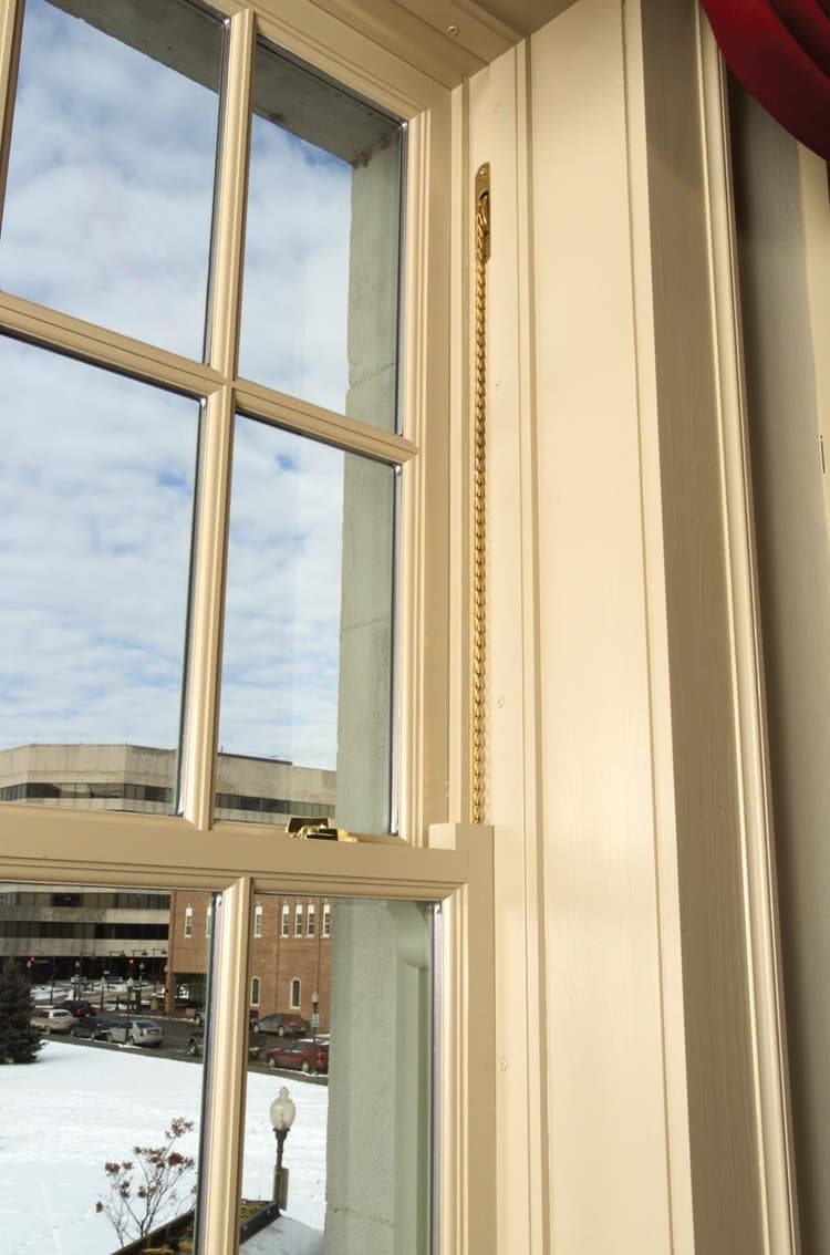 Grand Theater historical renovation Heritage Series Old World Classic double hungs