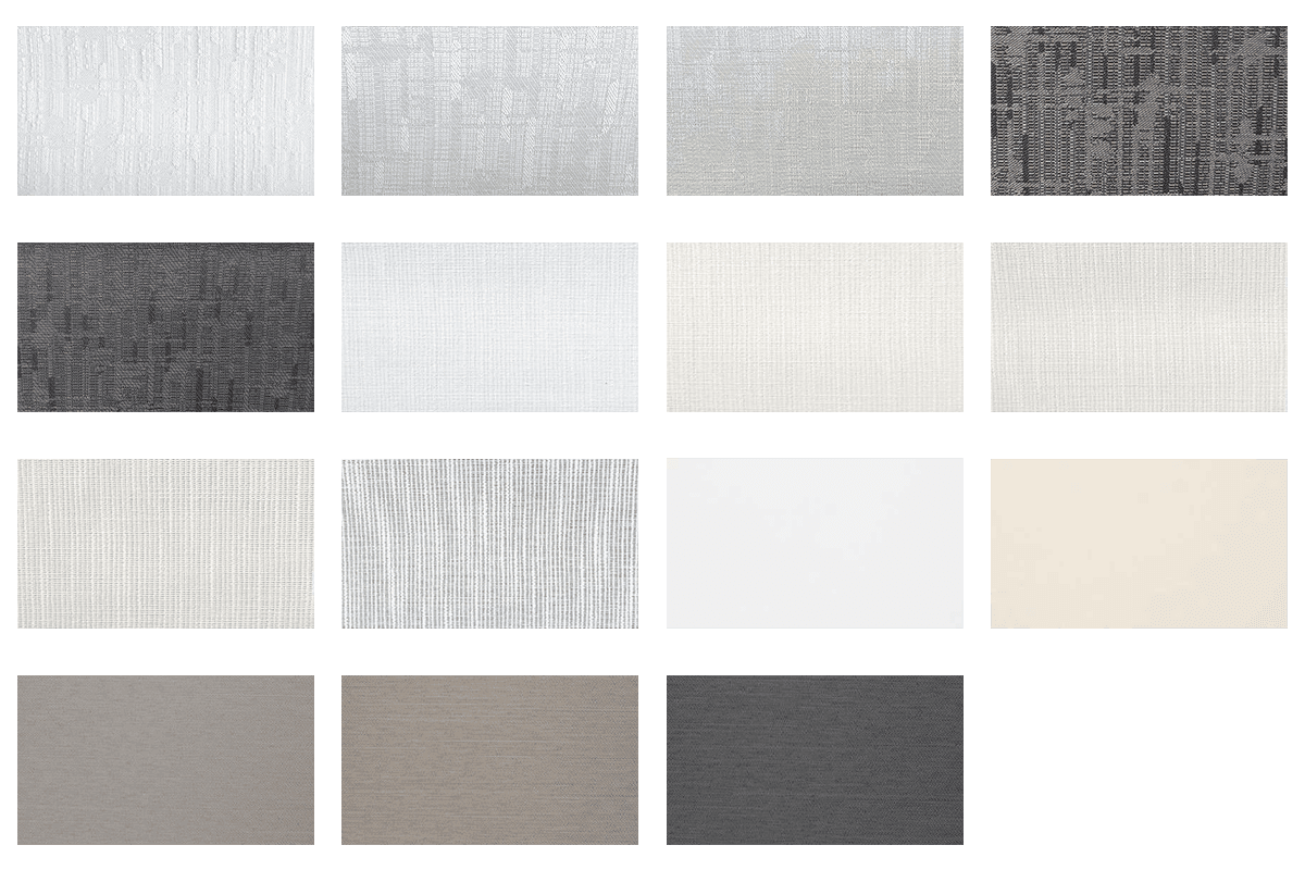 Light-Filtering & Blackout Shade Colors