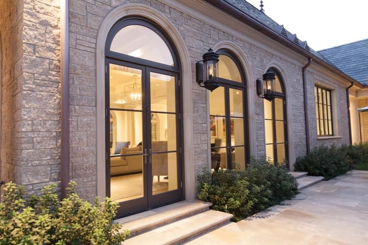 Window and doors also can be crafted with custom curves, complemented by full-circle, half-circle and radius-topped windows
